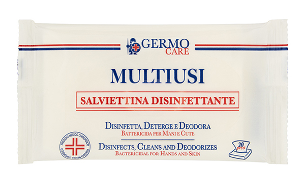 MULTIUSI SALVIETTINA DISINFETTANTE 20 PEZZI - Farmacia Murachelli Di Putelli dr. Giovanni