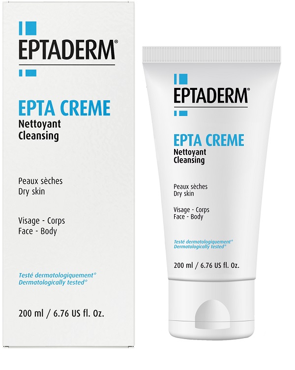 EPTADERM EPTA CREME DETERGENTE PELLI SECCHE VISO CORPO 200 ML - Farmacia Murachelli Di Putelli dr. Giovanni