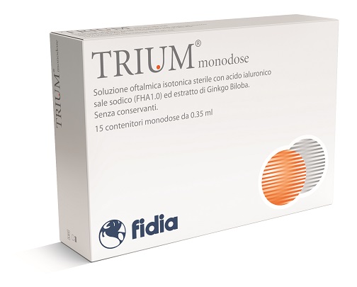 TRIUM MONODOSE GOCCE OCULARI 15 FLACONCINI - Farmacia Murachelli Di Putelli dr. Giovanni