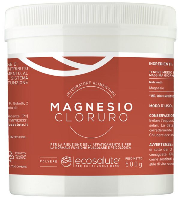 MAGNESIO CLORURO POLVERE 500 G - Farmacia Murachelli Di Putelli dr. Giovanni