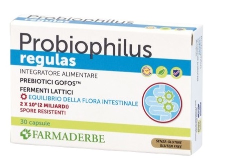 PROBIOPHILUS REGULAS 30 CAPSULE - Farmacia Murachelli Di Putelli dr. Giovanni