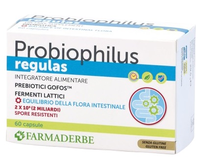 PROBIOPHILUS REGULAS 60 CAPSULE - Farmacia Murachelli Di Putelli dr. Giovanni