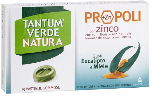TANTUM VERDE NATURA PASTIGLIE GOMMOSE EUCALIPTO & MIELE 30 G - Farmacia Murachelli Di Putelli dr. Giovanni
