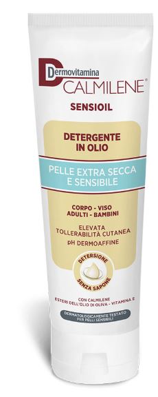 DERMOVITAMINA CALMILENE SENSIOIL DETERGENTE IN OLIO SENZA SAPONE PER PELLE EXTRA SECCA E SENSIBILE 250 ML - Farmacia Murachelli Di Putelli dr. Giovanni