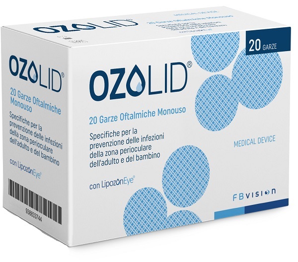 GARZA OZOLID OFTALMICA TNT CON OLIO OZONIZZATO IN FOSFOLIPIDI LIPOZONEYE 20 PEZZI - Farmacia Murachelli Di Putelli dr. Giovanni