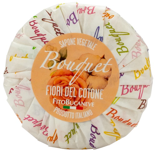 BOUQUET SAPONE VEGETALE FIORI DEL COTONE 100 G - Farmacia Murachelli Di Putelli dr. Giovanni