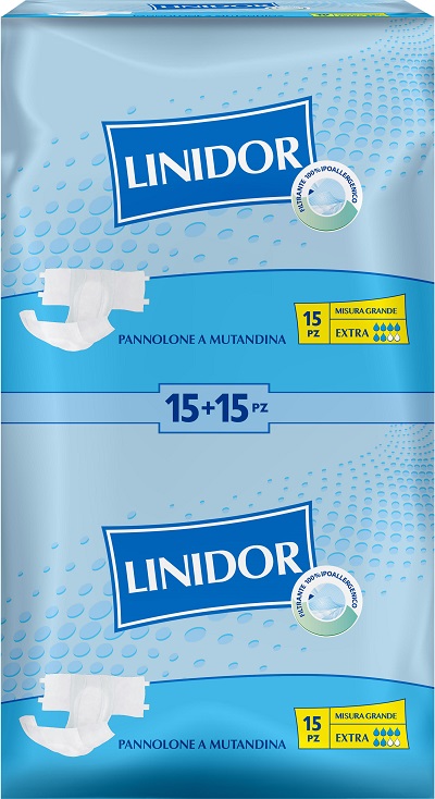 PANNOLONE PER INCONTINENZA A MUTANDINA LINIDOR MG 30 PEZZI - Farmacia Murachelli Di Putelli dr. Giovanni
