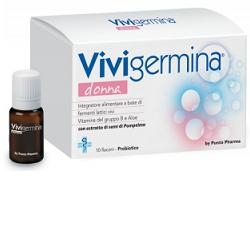VIVIGERMINA DONNA 10 FLACONCINI 10 ML - Farmacia Murachelli Di Putelli dr. Giovanni
