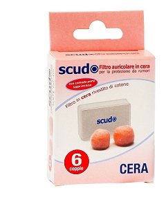 TAPPO AURICOLARE EARPLUG SCUDO IN CERA 6 COPPIE 12 PEZZI ARTICOLO 7EN081 - Farmacia Murachelli Di Putelli dr. Giovanni