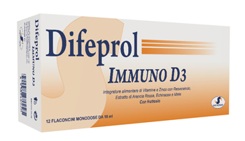 DIFEPROL IMMUNO D3 12 FLACONCINI DA 10 ML - Farmacia Murachelli Di Putelli dr. Giovanni