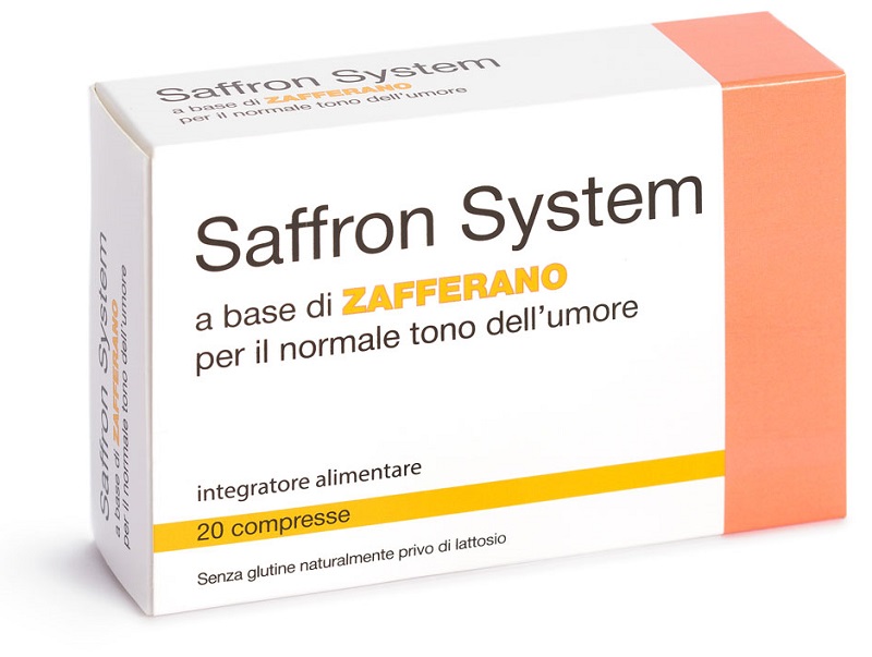 SAFFRON SYSTEM 20 COMPRESSE - Farmacia Murachelli Di Putelli dr. Giovanni