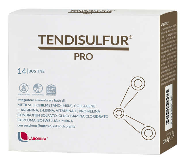 TENDISULFUR PRO 14 BUSTINE DA 8,6G - Farmacia Murachelli Di Putelli dr. Giovanni