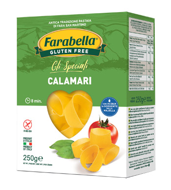 FARABELLA CALAMARI SENZA GLUTINE 250 G - Farmacia Murachelli Di Putelli dr. Giovanni