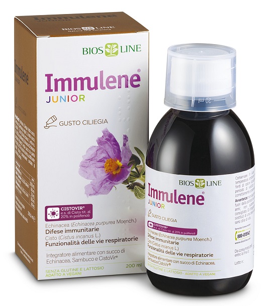 BIOSLINE IMMULENE JUNIOR 200 ML - Farmacia Murachelli Di Putelli dr. Giovanni