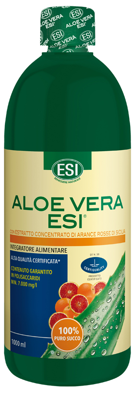 ESI ALOE SUCCO ARANCIA ROSSA 1000 ML - Farmacia Murachelli Di Putelli dr. Giovanni
