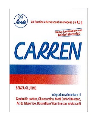 CARREN 20 BUSTINE EFFERVESCENTI MONODOSE DA 4,6 G L'UNA - Farmacia Murachelli Di Putelli dr. Giovanni