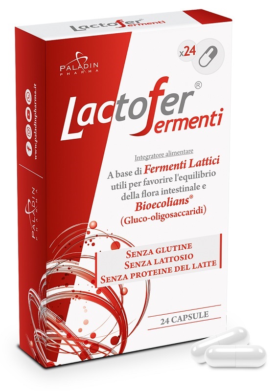 LACTOFER FERMENTI 24 CAPSULE - Farmacia Murachelli Di Putelli dr. Giovanni
