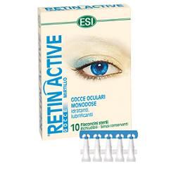 ESI RETIN ACTIVE MIRTILLO GOCCE OCULARI 10 FLACONCINI MONODOSE DA 0,5 ML - Farmacia Murachelli Di Putelli dr. Giovanni