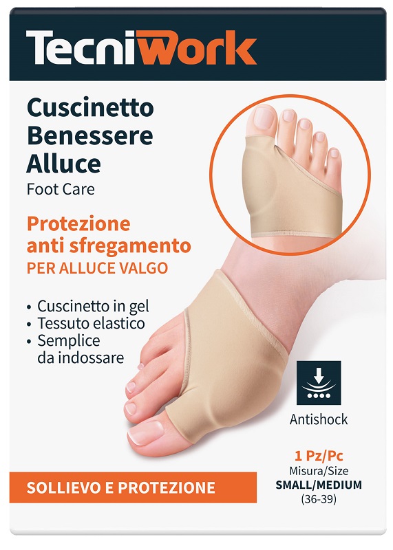 BENESSERE ALLUCE CUSCINETTO SMALL/MEDIUM 1 PEZZO - Farmacia Murachelli Di Putelli dr. Giovanni