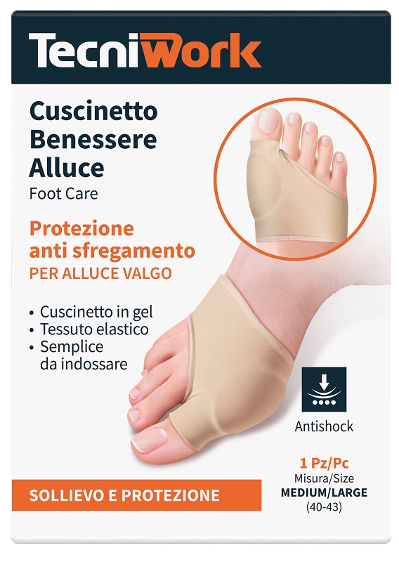 BENESSERE ALLUCE CUSCINETTO MEDIUM/LARGE 1 PEZZO - Farmacia Murachelli Di Putelli dr. Giovanni