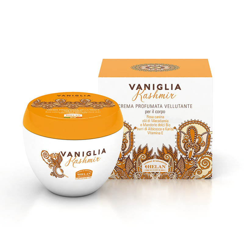 VANIGLIA KASHMIR CREMA PROFUMATA VELLUTANTE PER IL CORPO 200 ML - Farmacia Murachelli Di Putelli dr. Giovanni