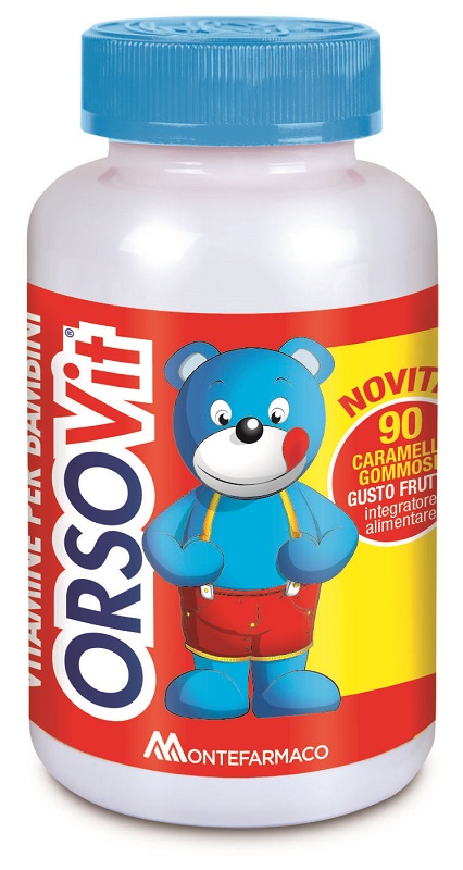 ORSOVIT CARAMELLE GOMMOSE 90 PEZZI - Farmacia Murachelli Di Putelli dr. Giovanni