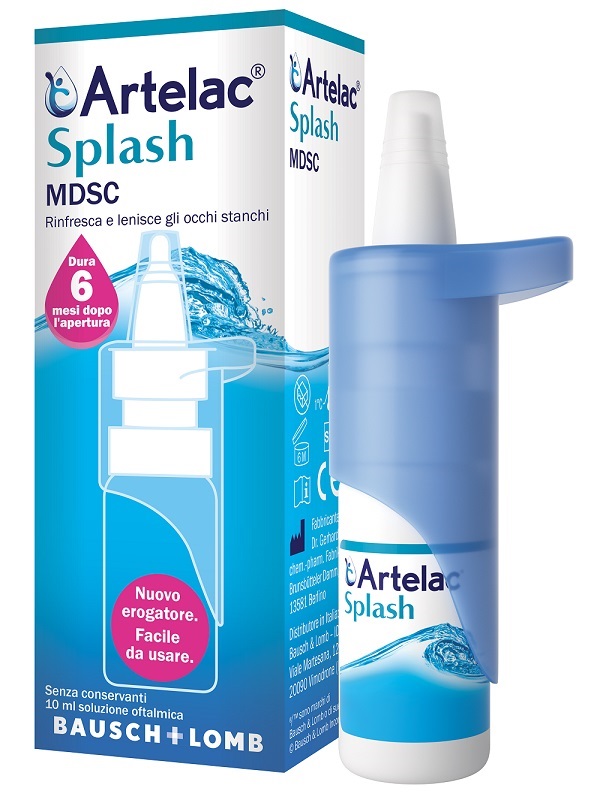 ARTELAC SPLASH GOCCE OCULARI 10 FLACONCINI MONODOSE 0,5 ML - Farmacia Murachelli Di Putelli dr. Giovanni