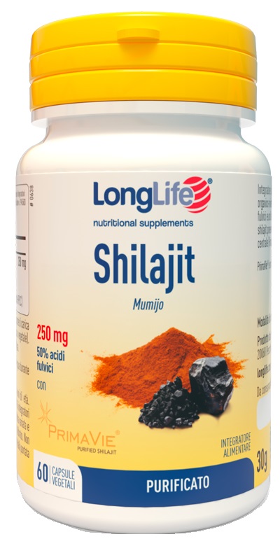 LONGLIFE SHILAJIT 60 CAPSULE - Farmacia Murachelli Di Putelli dr. Giovanni