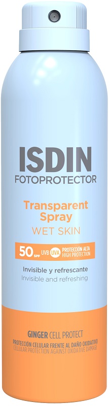 TRANSPARENT SPRAY WET SKIN SPF50 250 ML - Farmacia Murachelli Di Putelli dr. Giovanni