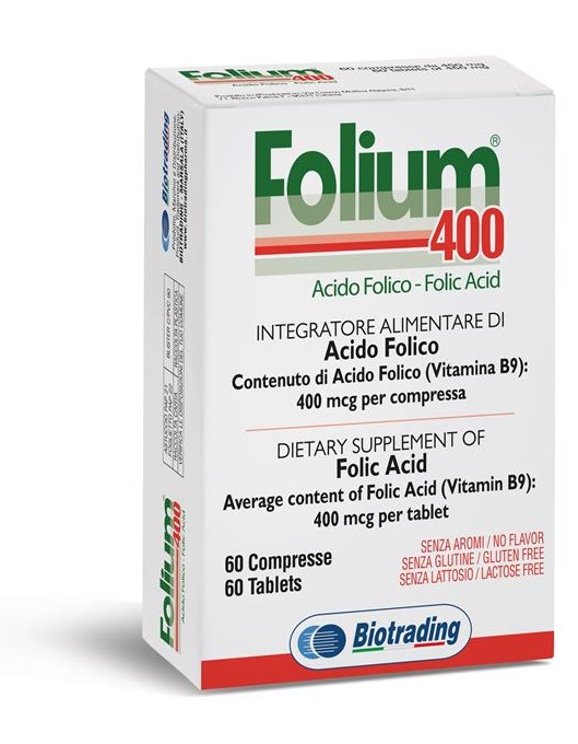 FOLIUM 400 60 COMPRESSE - Farmacia Murachelli Di Putelli dr. Giovanni
