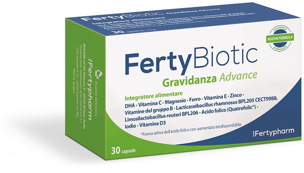FERTYBIOTIC GRAVIDANZA ADVANCE 30 CAPSULE DA 1,15 G - Farmacia Murachelli Di Putelli dr. Giovanni