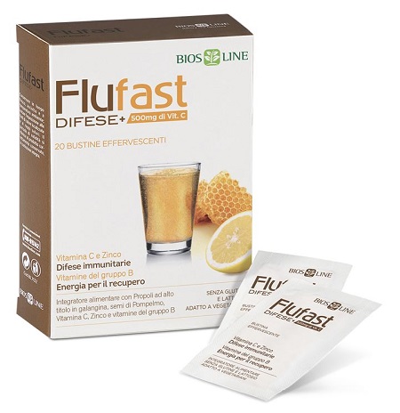 APIX PROPOLI FLUFAST DIFESE+ 20 BUSTINE EFFERVESCENTI BIOSLINE - Farmacia Murachelli Di Putelli dr. Giovanni