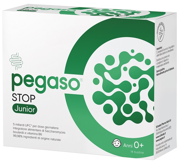 PEGASO STOP JUNIOR 14 BUSTINE DA 3 G SENZA GLUTINE NATURALMENTE PRIVO DI LATTOSIO - Farmacia Murachelli Di Putelli dr. Giovanni