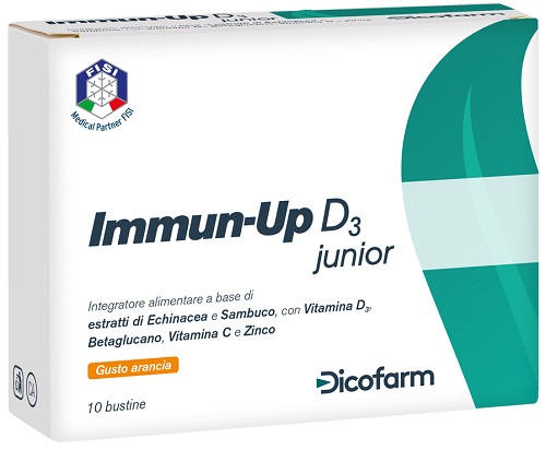 IMMUN UP D3 JUNIOR 10 BUSTINE DA 3 G - Farmacia Murachelli Di Putelli dr. Giovanni