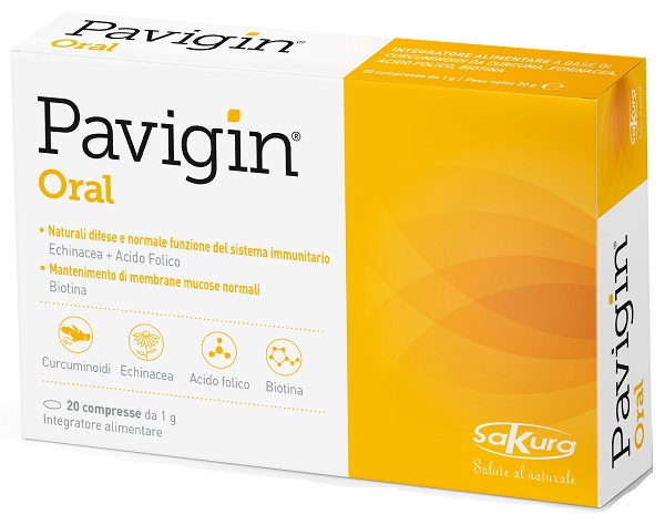 PAVIGIN ORAL 20 COMPRESSE - Farmacia Murachelli Di Putelli dr. Giovanni