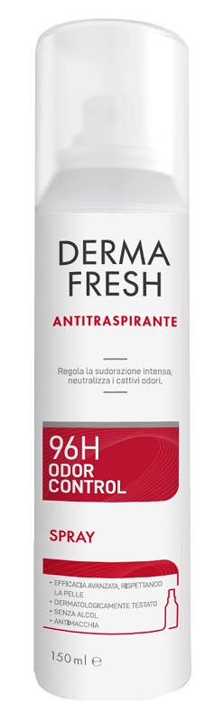DERMAFRESH 96H ODOR CONTROL SPRAY 150 ML - Farmacia Murachelli Di Putelli dr. Giovanni