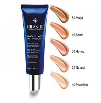 RILASTIL MAQUILLAGE FONDOTINTA RIEQUILIBRANTE MATTIFIANT 20 30 ML - Farmacia Murachelli Di Putelli dr. Giovanni