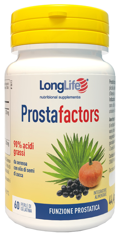 LONGLIFE PROSTAFACTORS 60 PERLE DI GELATINA - Farmacia Murachelli Di Putelli dr. Giovanni