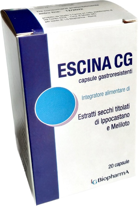 ESCINA CG 20 CAPSULE - Farmacia Murachelli Di Putelli dr. Giovanni