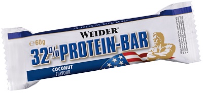 WEIDER 32% PROTEIN BARRETTA COCCO 60 G - Farmacia Murachelli Di Putelli dr. Giovanni