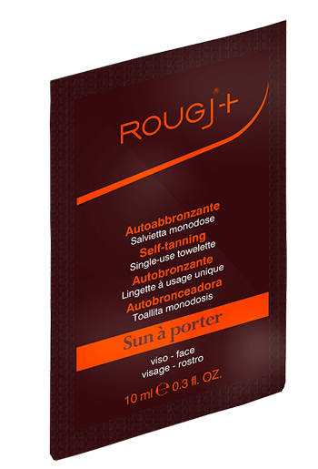 ROUGJ SALVIETTE AUTOABBRONZANTI MONOUSO BUSTINA 10 ML - Farmacia Murachelli Di Putelli dr. Giovanni