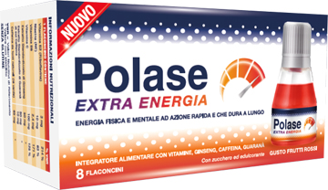 POLASE EXTRA ENERGIA 8 FLACONCINI - Farmacia Murachelli Di Putelli dr. Giovanni