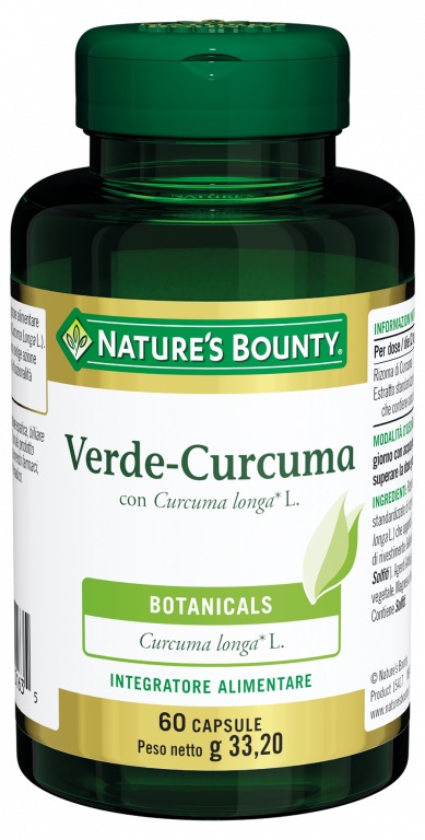 VERDE CURCUMA 60 CAPSULE 33,2 G - Farmacia Murachelli Di Putelli dr. Giovanni