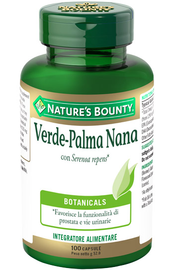 VERDE PALMA NANA 100 CAPSULE 52,00 G - Farmacia Murachelli Di Putelli dr. Giovanni