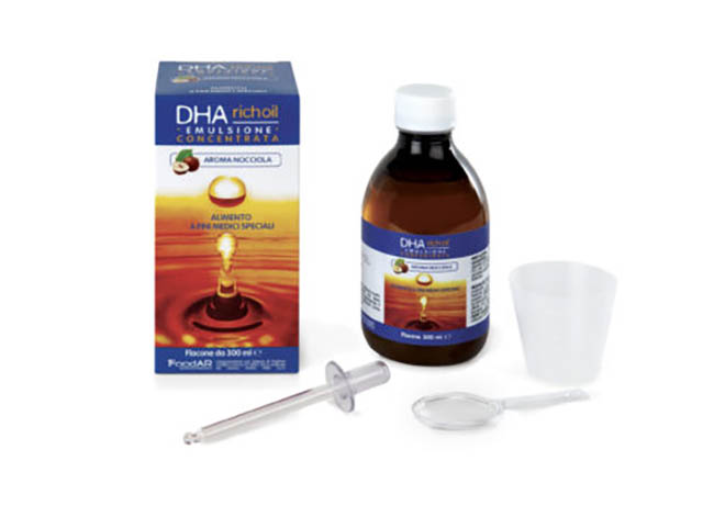 DHA RICHOIL SCIROPPO AL 25% DI DHA DI ORIGINE ALGALE GUSTO MANDORLA 30 ML - Farmacia Murachelli Di Putelli dr. Giovanni