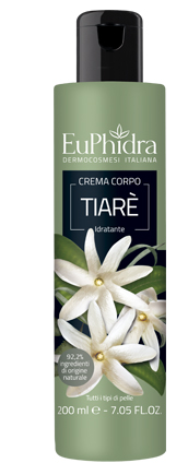 EUPHIDRA CREMA CORPO IDRATANTE TIARE' IN FLACONE CON ETICHETTA - Farmacia Murachelli Di Putelli dr. Giovanni