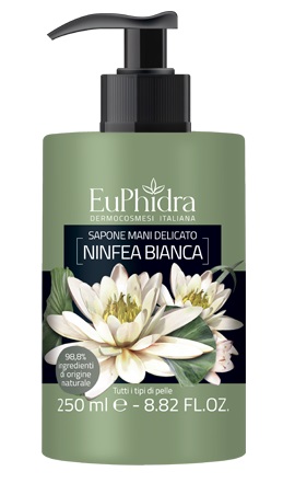 EUPHIDRA SAPONE LIQUIDO MANI NINFEA IN FLACONE CON ETICHETTA DISPENSER - Farmacia Murachelli Di Putelli dr. Giovanni