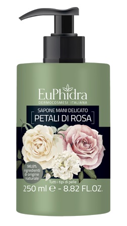 EUPHIDRA SAPONE LIQUIDO MANI ROSA IN FLACONE CON ETICHETTA DISPENSER - Farmacia Murachelli Di Putelli dr. Giovanni