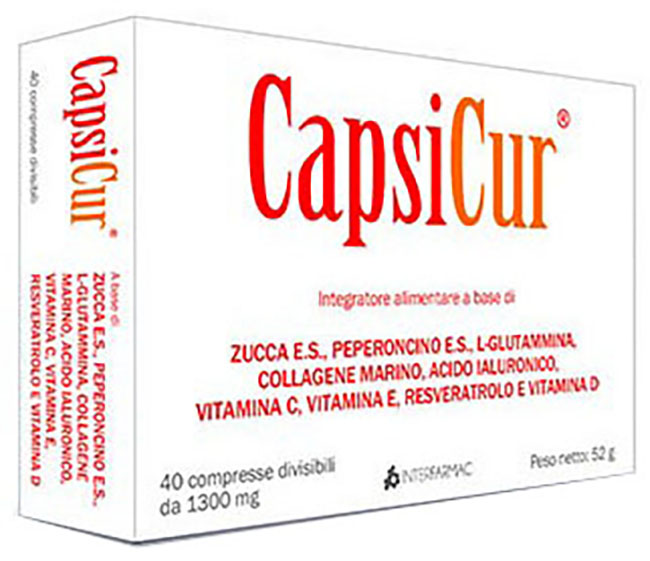 CAPSICUR 40 COMPRESSE - Farmacia Murachelli Di Putelli dr. Giovanni