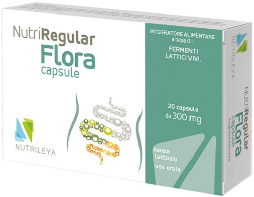 NUTRIREGULAR FLORA 20 CAPSULE - Farmacia Murachelli Di Putelli dr. Giovanni